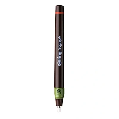 Abbildung von rOtring Isograph technischer Zeichenstift 0,30 mm nachfüllbare Fineliner