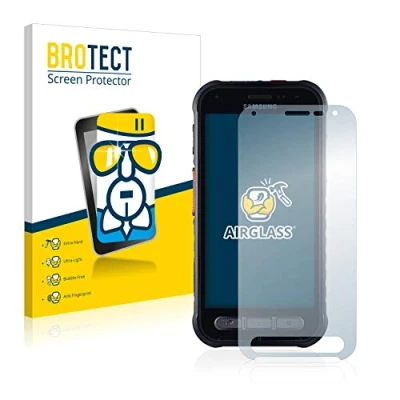 Abbildung von BROTECT Schutzglas für Samsung Galaxy XCover FieldPro Schutzfolie Panzer Folie Glas [Extrem Kratzfest 9H, Anti Fingerprint, Ultra Transparent]