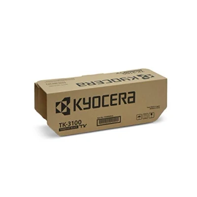 Abbildung von Kyocera TK 3100 Toner Schwarz 1T02MS0NL0. Drucker kompatibel für ECOSYS M3040dn / M3540dn, FS 2100D, 2100DN, 4100DN, 4200DN, 4300DN.
