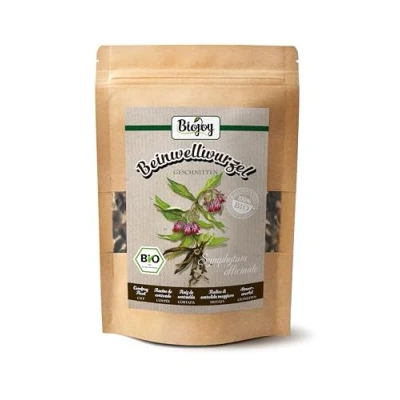 Abbildung von Biojoy BIO Beinwellwurzel (100 g), getrocknet und geschnitten, Beinwell Tee (Symphytum officinale)