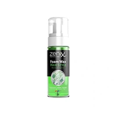 Abbildung von Zenix Foam Wax Herb Blend 150ml Styling Schaum für Männer Haarprodukt mit Starkem Halt Stylingprodukt Struktur, Volumen &amp; Glanz Haar Mousse Herren Frischer Duft