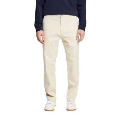 Abbildung von Esprit Classic Straight FIT Stoffhose, Herren, Größe: 30x32, Light beige