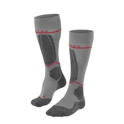 Abbildung von Falke SK4 Energizing Light Kniestrümpfe grey, Herren, Größe: 42/43, grey