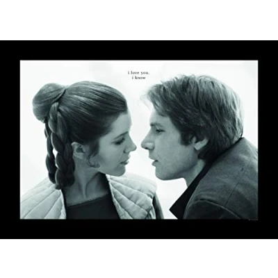 Abbildung von Komar Poster &quot;Star Wars Classic Leia Han Love&quot;, Star Wars, (1 St.), Kinderzimmer, Schlafzimmer, Wohnzimmer