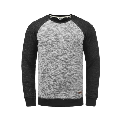 Abbildung von Solid Sdflocker Sweatshirt, Herren, Größe: Large, Black