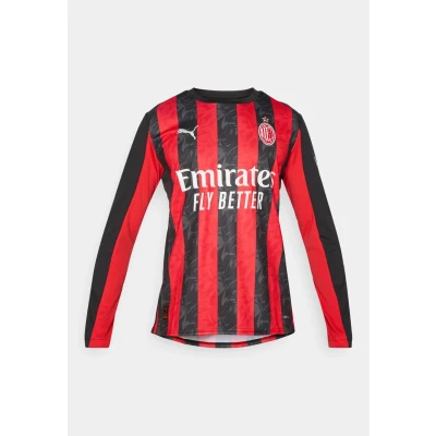 Abbildung von Puma AC Milan 25/26 Langarm Heimtrikot Herren Mit Other Pattern Red/Black Größe: XS