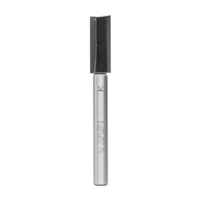 Abbildung von ENT 10968 Nutfräser HW, Schaft (S) 8 mm, Durchmesser (D) 12 NL 30 SL 58 GL 90 mit HW Grundschneide