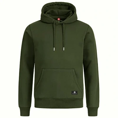 Abbildung von Höhenhorn 37I2 Janga Hoodie Herren Kapuzen Pullover Grün 5XL