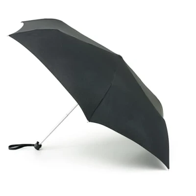 Abbildung von Fulton Miniflat 1 Regenschirm, Unisex, für Erwachsene, Schwarz, Einheitsgröße, Modern