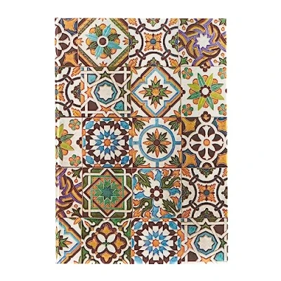 Abbildung von Porto (Portuguese Tiles) Midi Lined Hardback Journal (Elastic Band Closure)