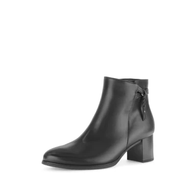 Abbildung von Gabor Damen Ankle Boots, Frauen Stiefeletten,Best Fitting,Booties,halbstiefel,Kurzstiefel,uebergangsschuhe,schwarz,39 EU / 6 UK