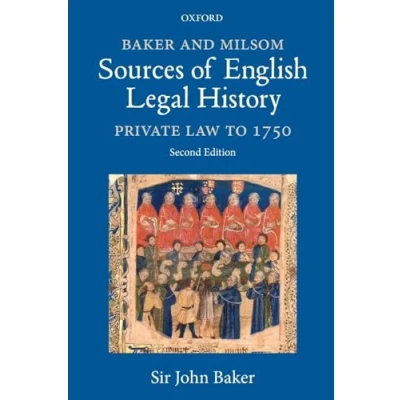 Abbildung von Baker and Milsom Sources of English Legal History: Private Law to 1750