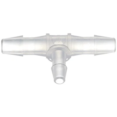 Abbildung von neoLab Polypropylen T Verbinder, 2 x 3.2mm 4.2mm und 1 2.4mm 3.4mm Innendurchmesser, Transparent, 10 Stück