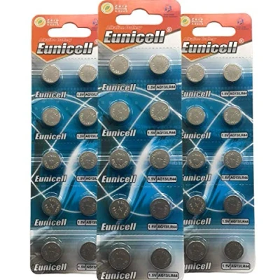 Abbildung von Eunicell Knopfzellen AG13 LR44 L1154 357 A76 SR44 G13, 100 Stück