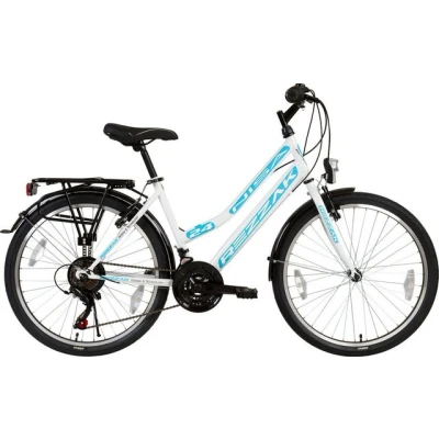 Abbildung von Rezzak Cityrad 24 zoll Mädchenfahrrad City Fahrrad Mädchen Kinder Fahrrad, 21 Gang Shimano, Kettenschaltung