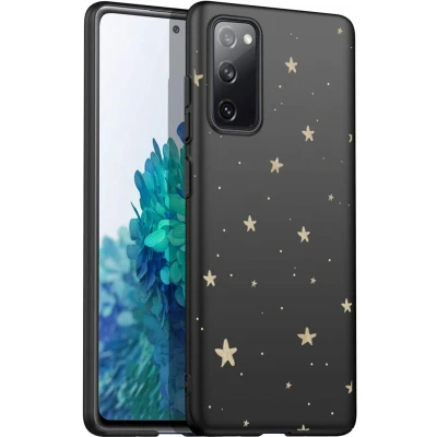 Abbildung von Samsung Galaxy S20 FE Hülle Silikon iMoshion Soft Case/Backcover Handyhülle Schwarz