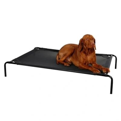 Abbildung von Kerbl Hundebett Vacation Schwarz 130x80x20cm