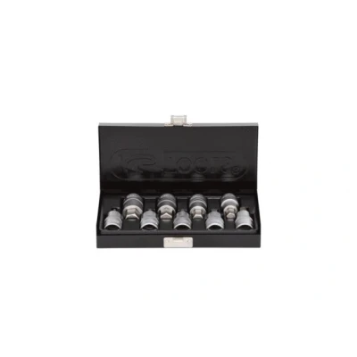 Abbildung von KS TOOLS 911.1321 Steckschlüsseleinsatz Set Innensechskant Chrom Vanadium Stahl 1/2 Vierkant