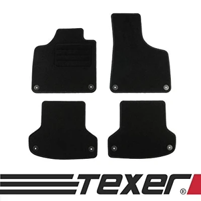 Abbildung von TEXER Textil Fußmatten Passend für Audi A3 8P Bj. 2003 2013 Basic