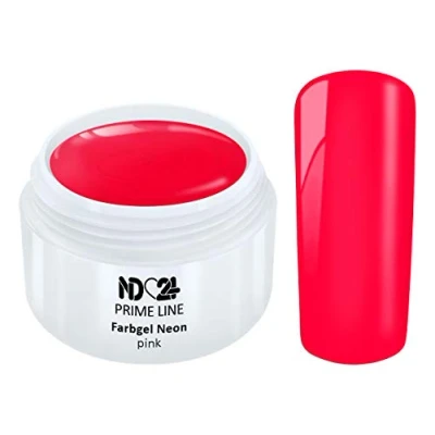 Abbildung von Prime Line Uv Led Farbgel Neon Pink French Color Gel Made in Germany 5ml