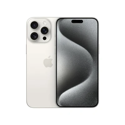 Abbildung von Apple iPhone 15 Pro Max 256GB Titan Weiß