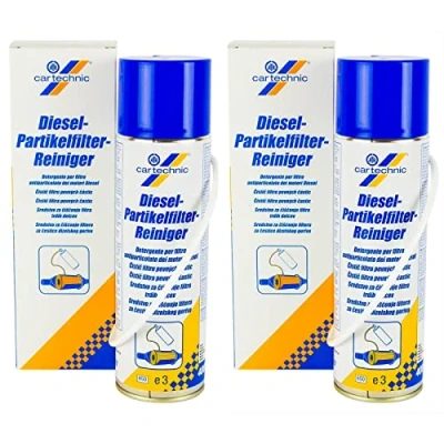 Abbildung von CARTECHNIC 2X Dieselpartikelfilterreiniger Rußpartikelfilter Regenerator 400 ml