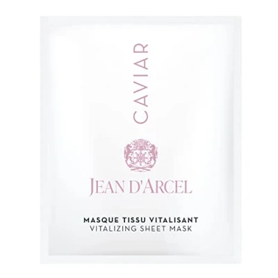 Abbildung von JEAN D&#039;ARCEL CAVIAR masque tissu vitalisante Anti Aging Pflegemaske Verbessert die Hautelastizität 5x20ml