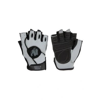Abbildung von Gorilla Wear Mitchell Training Kurzfingerhandschuh, Herren, Größe: 3XL, Grey