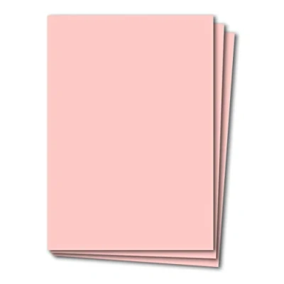 Abbildung von Glüxx Agent 150 Blatt Tonkarton DIN A4 Rosa 240 g/m² Dicker Bastelkarton 21,0 x 29,7 cm Pappe zum basteln für Fotoalbum Menükarte Bedruckbar DIY kreativ Sein