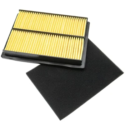 Abbildung von vhbw Filterset (1x Luftfilter, 1x Vorfilter) kompatibel mit Honda GXV670K1, GXV670U Motor für Rasentraktor