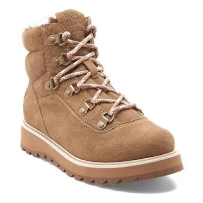 Abbildung von Roxy Bradie Ankle Boot, Damen, Größe: 37, Tan Veloursleder