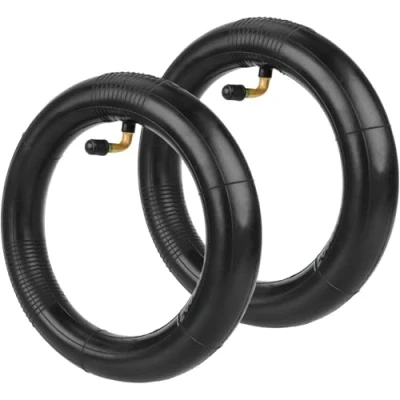 Abbildung von 8 1/2 x2(50 134) E Scooter Verdickt Schlauch für Zero 9 Soflow 3 VSETT 8, 8,5 Zoll Roller Innen Reifen Ersatzreifen mit Abgewinkeltes Ventil 90 (2 Stück)