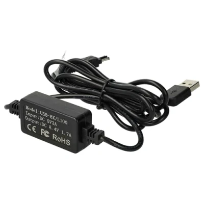 Abbildung von vhbw 1x USB Netzteil kompatibel mit Sony Handycam DCR TRV15E, TRV17, TRV16E, TRV18, TRV17E Kamera, Digitalkamera