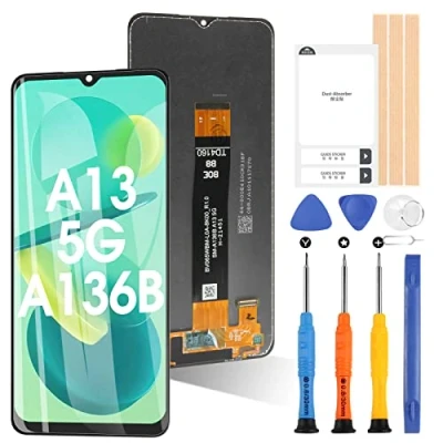 Abbildung von Bildschirm für Samsung Galaxy A13 5G A136B LCD Display Touch Digitizer Ersatz mit Werkzeugsatz (nicht A136U und 4G)