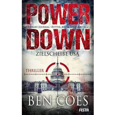 Abbildung von Power Down Zielscheibe USA: Thriller (Festa CRIME)