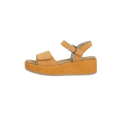 Abbildung von Remonte Keilsandalette, Damen, Größe: 39, Orange Schuhe