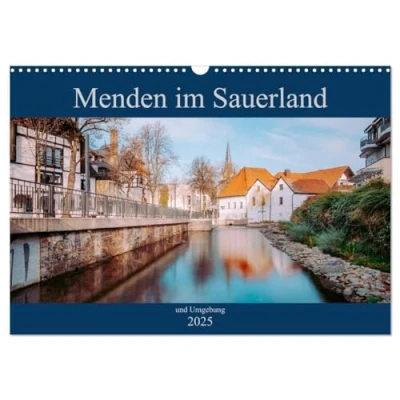 Abbildung von Menden im Sauerland und Umgebung (Wandkalender 2025 DIN A3 quer), CALVENDO Monatskalender