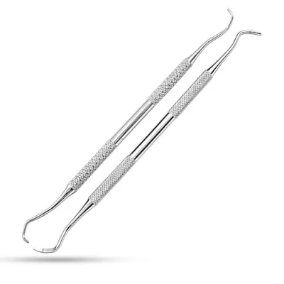 Abbildung von SMI Nagelhautschieber 2 Stück Nagelheber Reinigungswerkzeug Fußpflege set, Nagelhautschieber, tlg., teiliges set