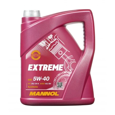 Abbildung von Mannol Extreme 5W 40 5l Motoröl MN7915 5 VOLKSWAGEN: Touran I, Golf 3 Cabrio, Variant, MERCEDES BENZ: Vito Mixto, C Klasse Limousine, Bus