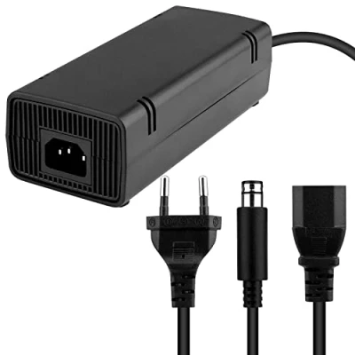 Abbildung von OSTENT EU AC Adapter, Ladegerät, Stromversorgung, Netzteil, kompatibel für Microsoft Xbox 360 E Konsole