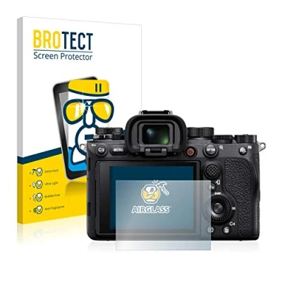 Abbildung von BROTECT Schutzglas für Sony Alpha 1 Schutzfolie Panzer Folie Glas [Extrem Kratzfest 9H, Anti Fingerprint, Ultra Transparent]