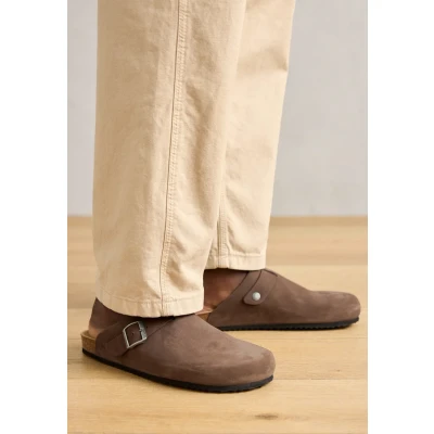 Abbildung von Geox Ghita Pantolette flach, Herren, Größe: 41, Coffee Schuhe