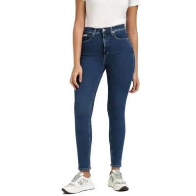 Abbildung von Calvin Klein Jeans Skinny Fit, Damen, Größe: 29x30, Denim medium