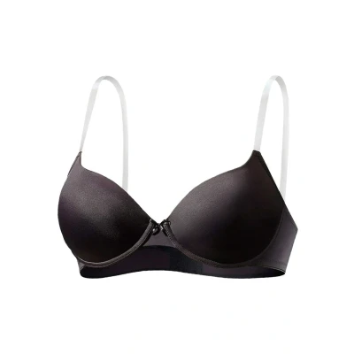 Abbildung von LASCANA Schalen BH &quot;Ela&quot;, mit transparenten Trägern, perfect Basic Bügel, Dessous