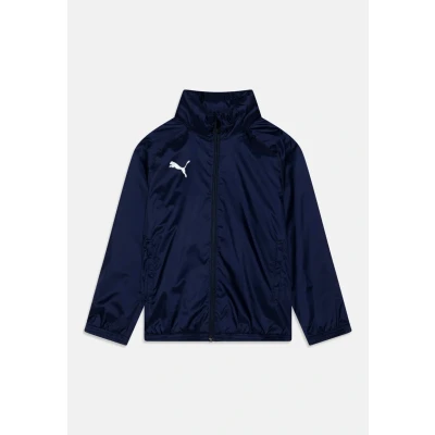 Abbildung von Puma Teamgoal Allweather JR Unisex Trainingsjacke für Kinder, Größe: 116, Navy/white