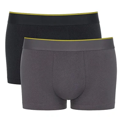 Abbildung von Sloggi Hipster 2ER PACK EVER AIRY Panties, Herren, Größe: Medium, Black combination