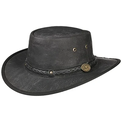 Abbildung von Scippis Lederhut Springbrook schwarz XL