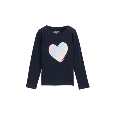 Abbildung von TOM Tailor Langarmshirt für Kinder, Größe: 128/134, Sky captain blue