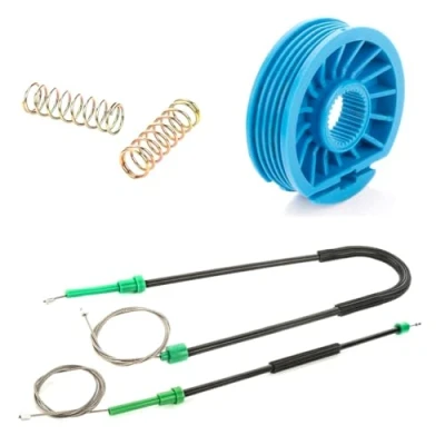 Abbildung von LST Fensterheber Reparatursatz Seilzug Rolle Set hinten II CA