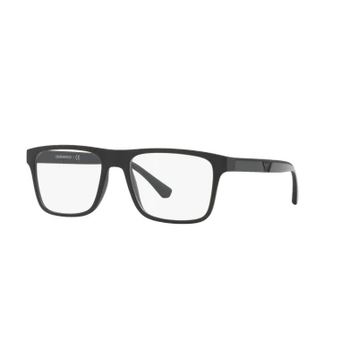 Abbildung von Emporio Armani Herren EA4115 58011W Gläser SONNENBRILLEN Injiziert Schwarz Transparent Quadratisch Normal